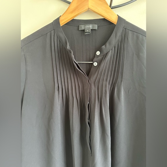 J. Crew | Black Blouse, Size XS ✨ - Picture 5 of 13